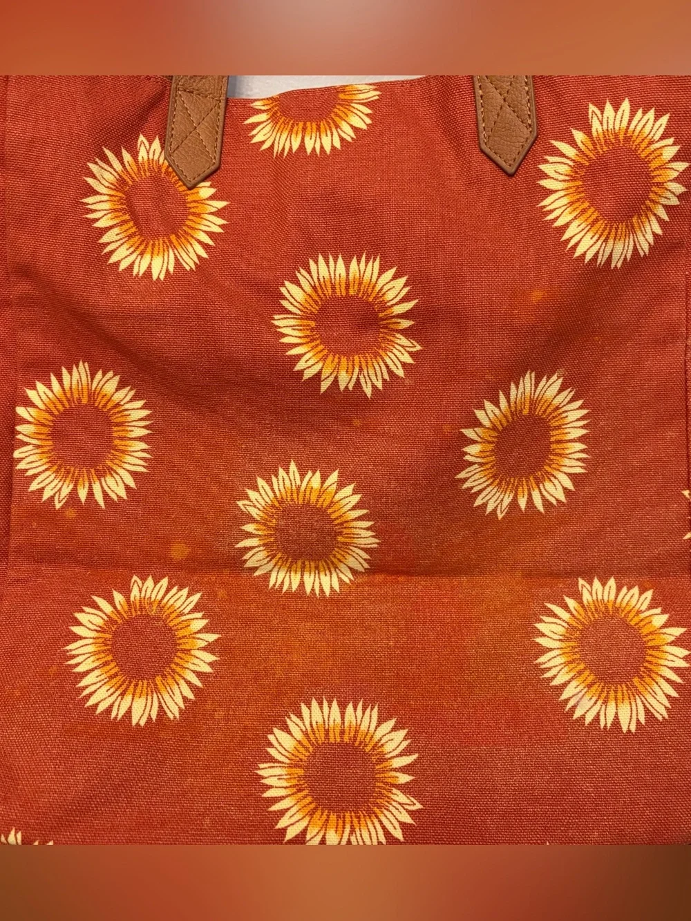 Thirty-One 31 Casual Crossbody tote bag Sunflower Season **READ DESCRIPTION**